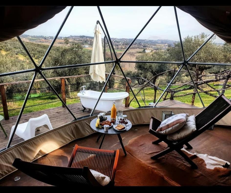 Cerchio Del Desiderio Glamping Retreat Hotel Pescara Bagian luar foto
