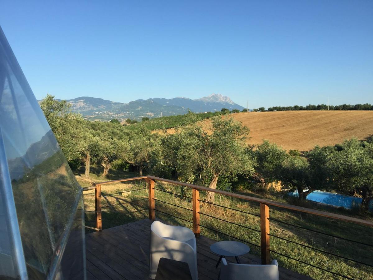 Cerchio Del Desiderio Glamping Retreat Hotel Pescara Bagian luar foto