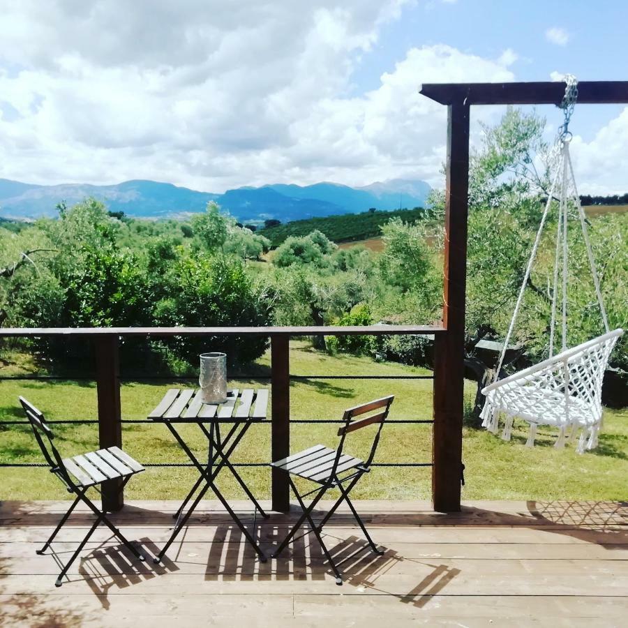 Cerchio Del Desiderio Glamping Retreat Hotel Pescara Bagian luar foto